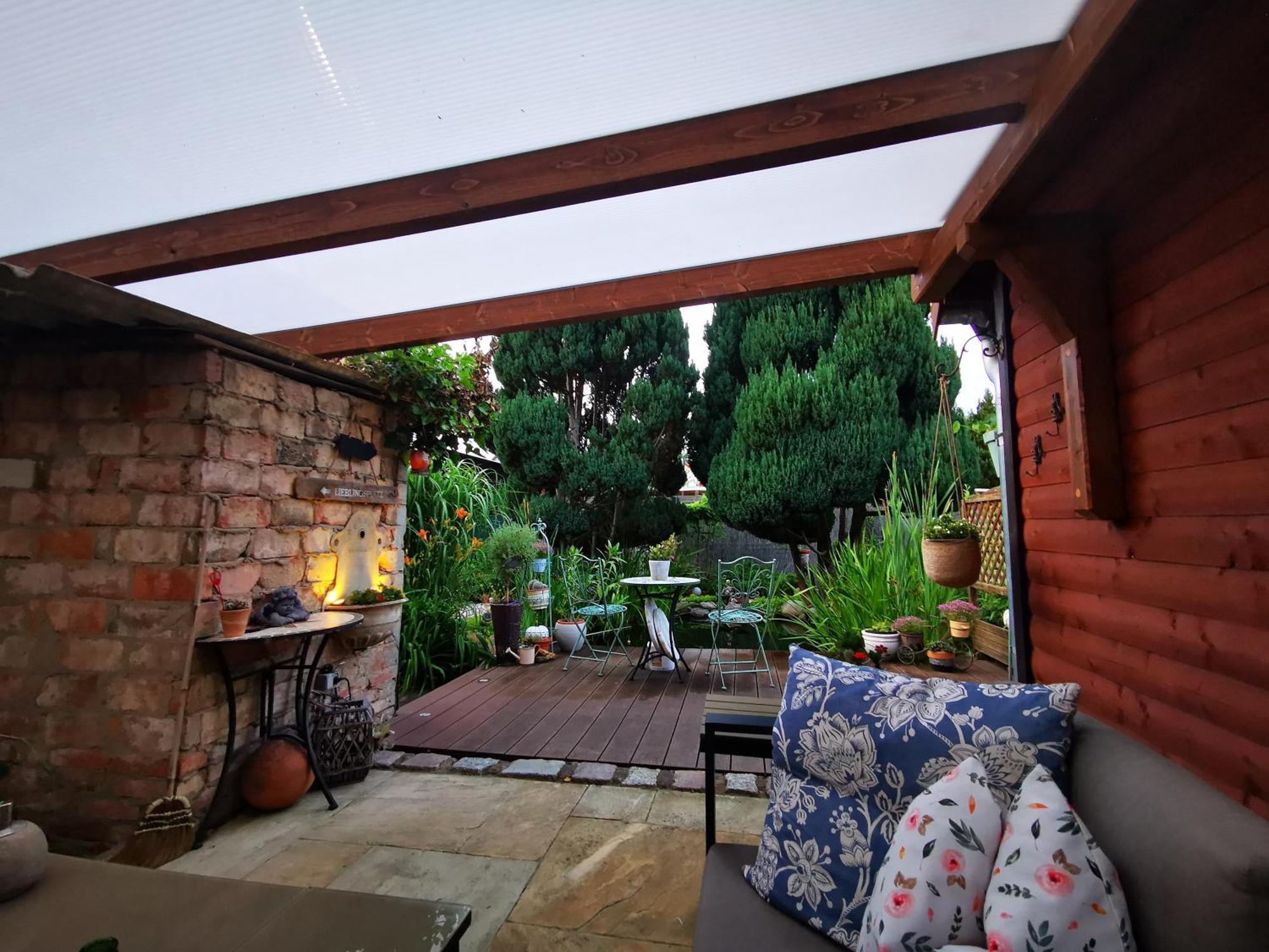 Mit Mediterraner Terrasse Сasa de vacaciones